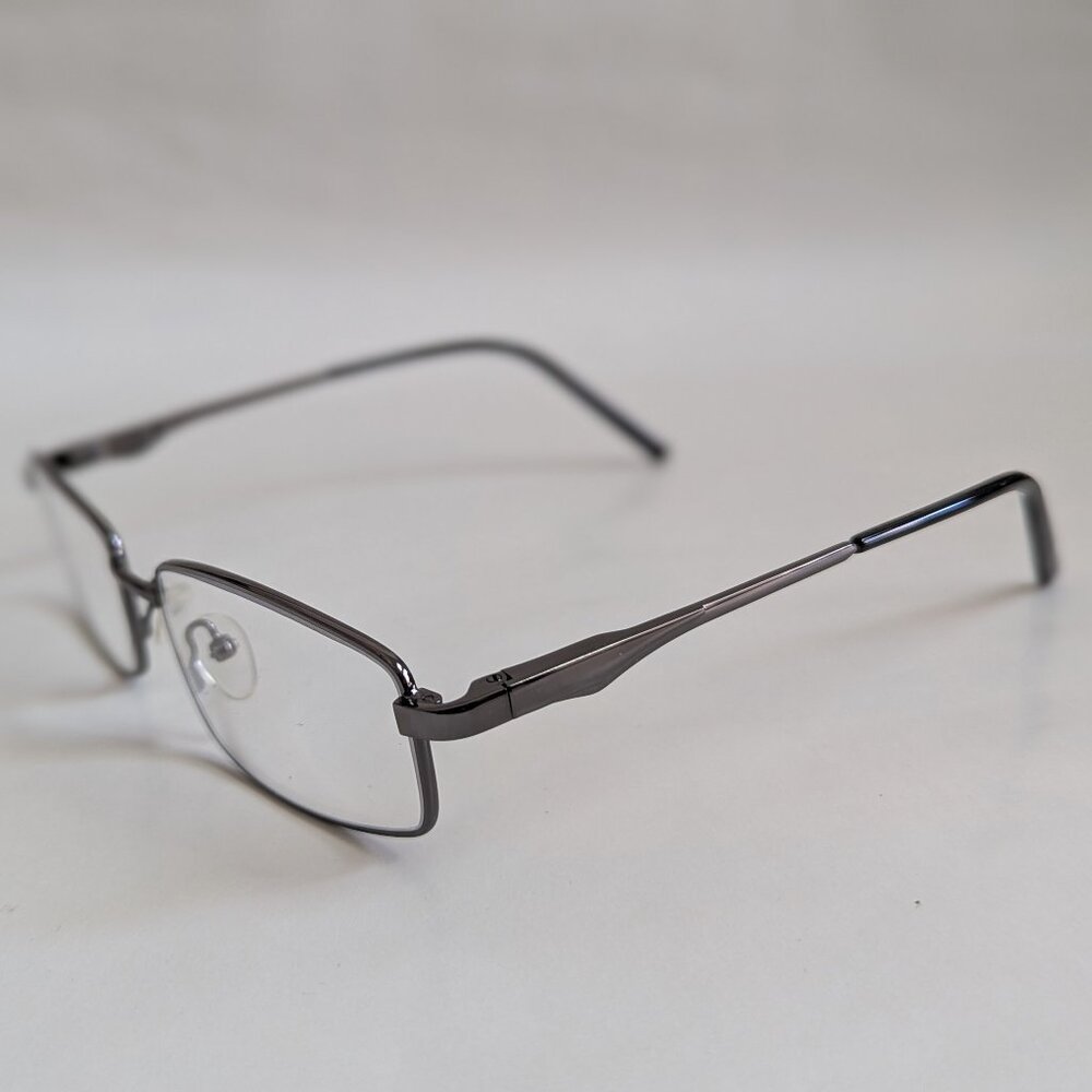 Rectangle Metal Optical Frame Only (Silver) - Picture 3 of 5